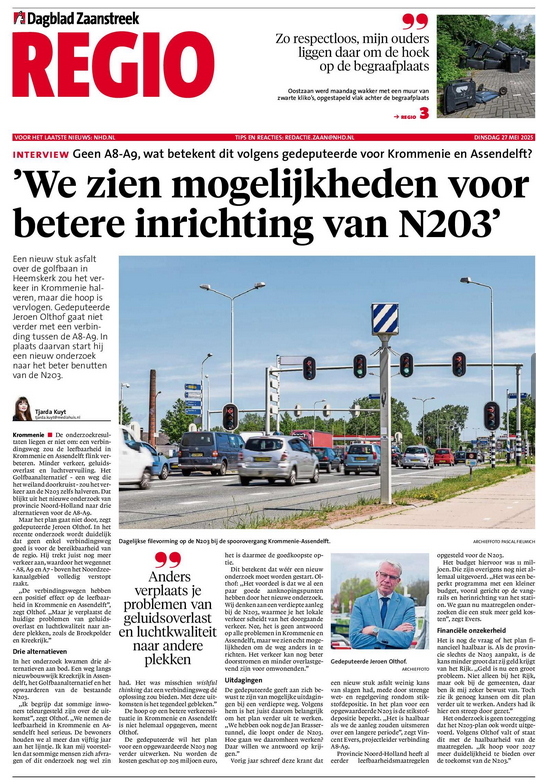 artikel 27 mei NHD A8-A9